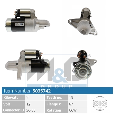 [5035742] Starter motor