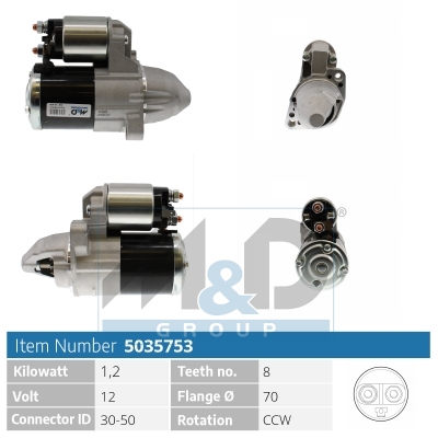 [5035753] Starter motor