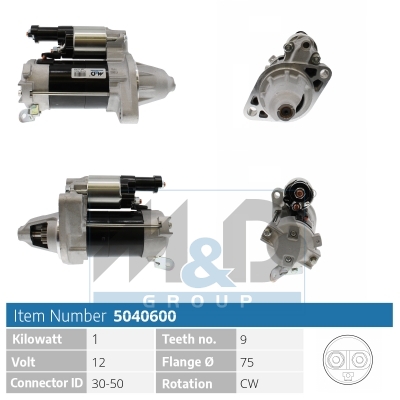 [5040600] Starter motor