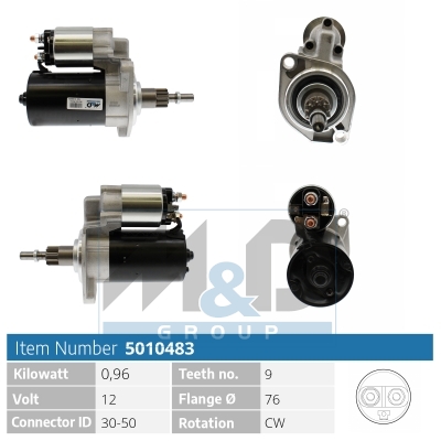 [5010483] Starter motor