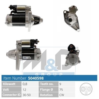 [5040598] Starter motor