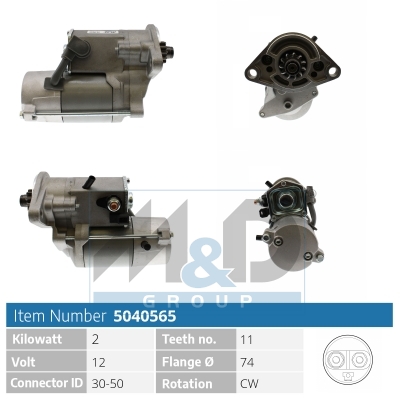 [5040565] Starter motor
