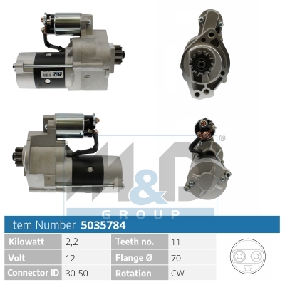 [5035784] Starter motor