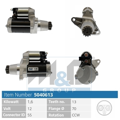 [5040613] Starter motor