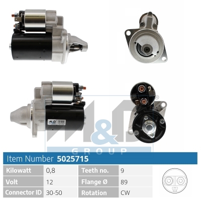 [5025715] Starter motor