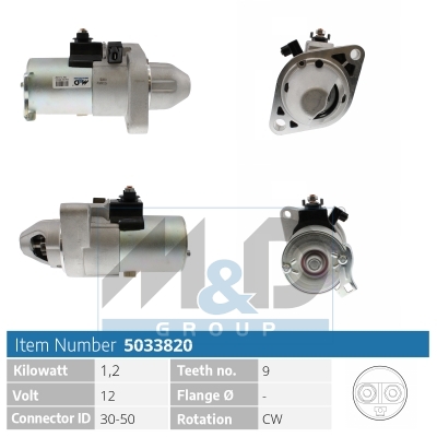 [5033820] Starter motor