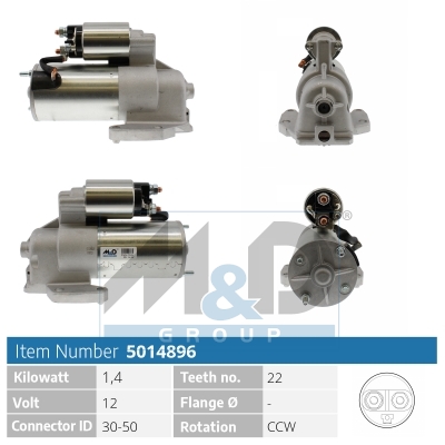 [5014896] Starter motor