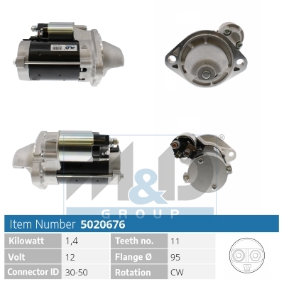 [5020676] Starter motor