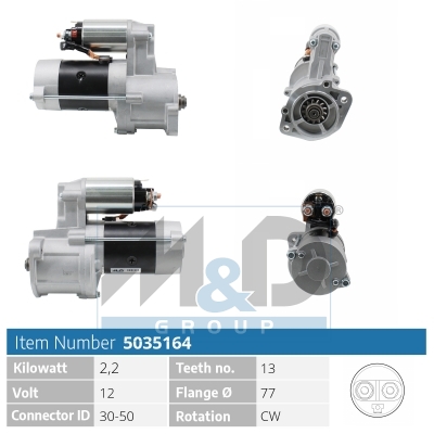 [5035164] Starter motor
