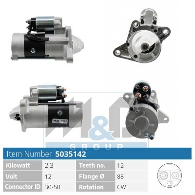 [5035142] Starter motor