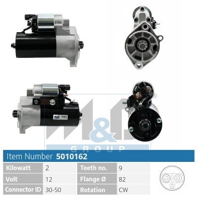 [5010162] Starter motor