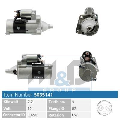 [5035141] Starter motor