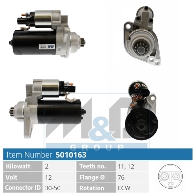 [5010163] Starter motor