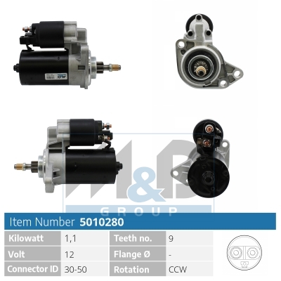 [5010280] Starter motor