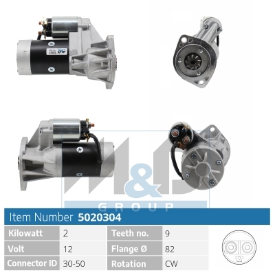 [5020304] Starter motor