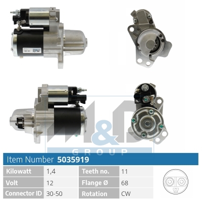 [5035919] Starter motor