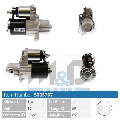 [5035767] Starter motor