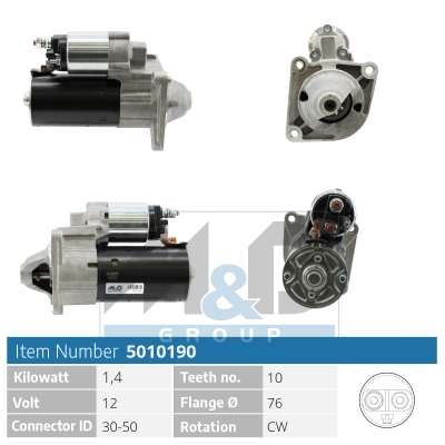 [5010190] Starter motor