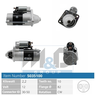 [5035100] Starter motor