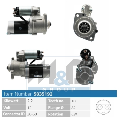 [5035192] Starter motor