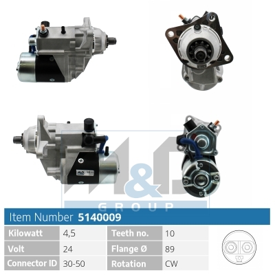 [5140009] Starter motor