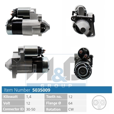 [5035009] Starter motor