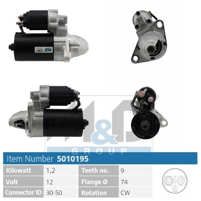 [5010195] Starter motor