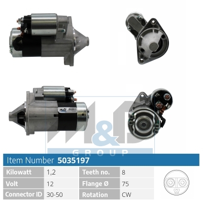 [5035197] Starter motor