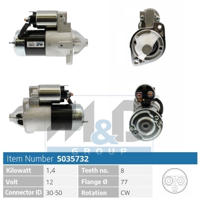 [5035732] Starter motor