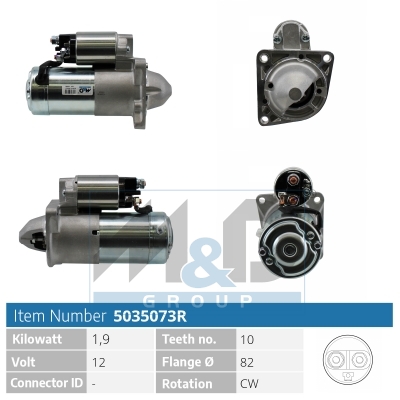 [5035073R] Starter motor