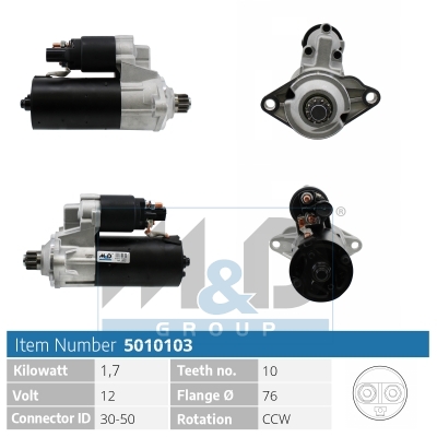 [5010103] Starter motor