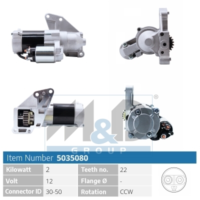 [5035080] Starter motor