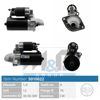 [5010022] Starter motor