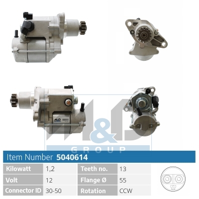 [5040614] Starter motor
