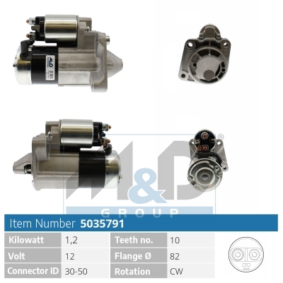 [5035791] Starter motor
