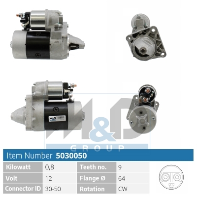 [5030050] Starter motor