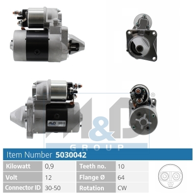 [5030042] Starter motor