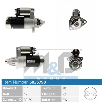 [5035790] Starter motor