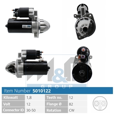 [5010122] Starter motor