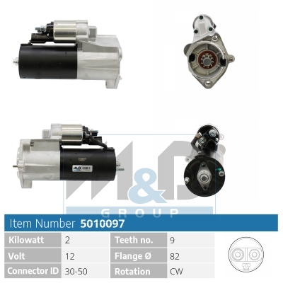 [5010097] Starter motor