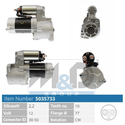 [5035733] Starter motor