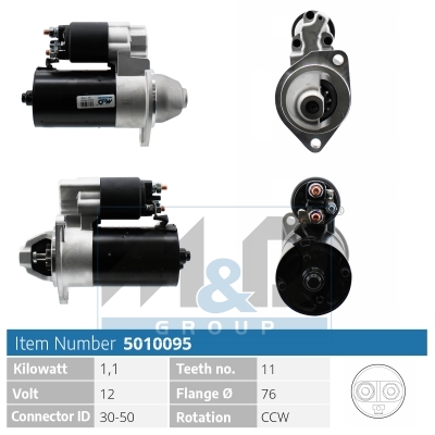 [5010095] Starter motor