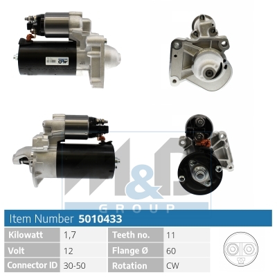 [5010433] Starter motor