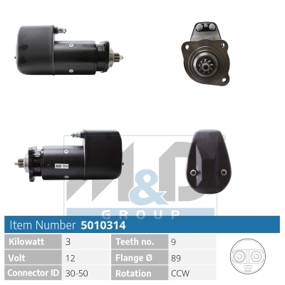 [5010314] Starter motor