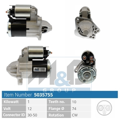 [5035755] Starter motor