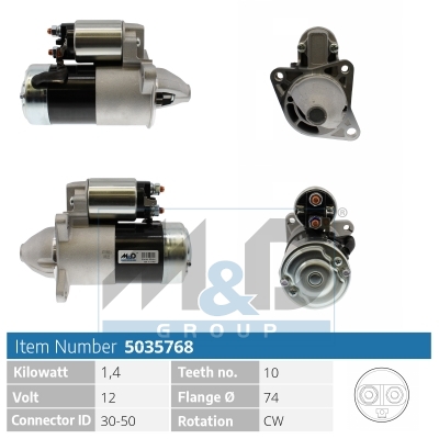 [5035768] Starter motor