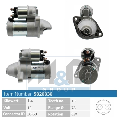 [5020030] Starter motor
