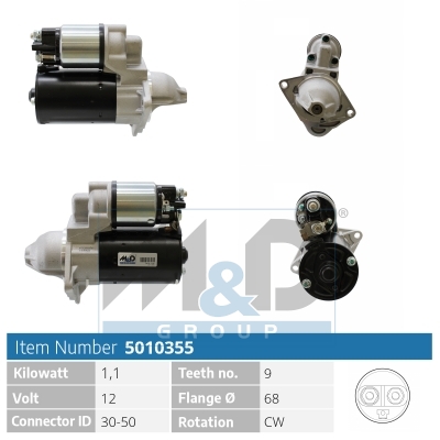 [5010355] Starter motor