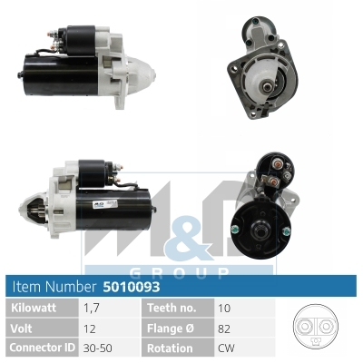 [5010093] Starter motor