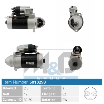 [5010293] Starter motor